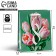 Gift package laminated, packaging, “tulips”, S 12 x 15 x 5.5 cm