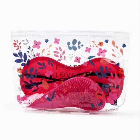 Flower Lover set, cosmetic bag, sleep mask and comb-1