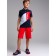 Polo for the boy PlayToday yacht, height 176 cm, dark blue color