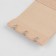 Brutter's-extension fastener, 3 rows 3 hooks, 5 × 10.5 cm, 3 pcs, beige color