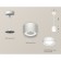 Ambrella Light Acrylic lamp, XP8110021, GX53 LED 12 W, white sand color, white matte
