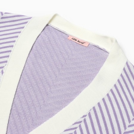 Cardigan female, lilac color, size One size 42-46-2