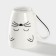 Porcelain share mug "White Cat", 350 ml, white color
