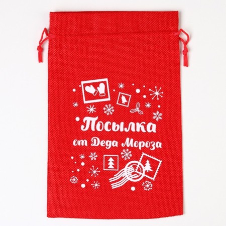 A bag of thermonacle "with love", 16 x 24 cm +/- 1.5 cm, New Year-2