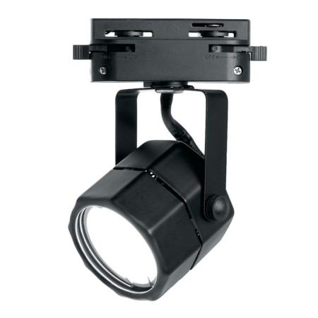 Snow -phase track lamp Feron AL192, IP20, GU10, 50 W, 58x58x140 mm, Black color-4