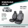 Autorekhly for Hyundai Solaris, 2017-2022, front row, eco-leather black