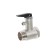 Zein safety valve, for a water heater, 1/2 ", with a trigger, brass, nickel.