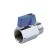 Balloon Aquasfera Euro 1033-01 mini, 1/2 ", pn 10, internal/outer thread, flag