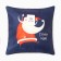 Case on the pillow Ethel Claus, 40*40 cm, 100% polyester, velor