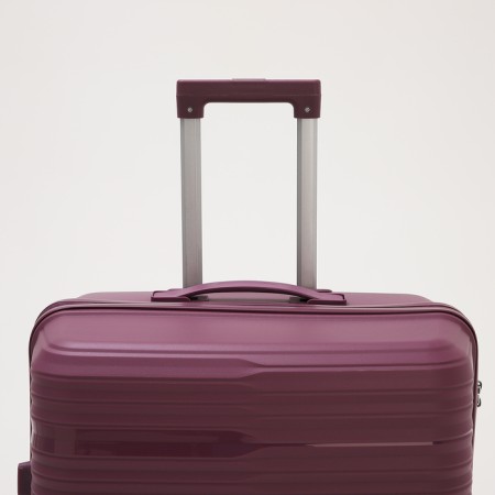 Big suitcase 28 ", lightning department, code lock, 4 wheels, purple color-4