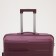 Big suitcase 28 ", lightning department, code lock, 4 wheels, purple color