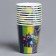 Single -paper glass "Happy Birthday", 250 ml