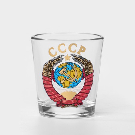 Арт. - 3109/1922 Графин 500 мл + 6 стопок 50 мл, герб СССР 3109/1922-3
