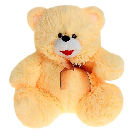 Soft toy "Bear with a bow", color mix-4