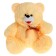 Soft toy "Bear with a bow", color mix