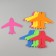 Set of figures from EVA "Airplane", 12 pcs., Mix color