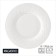 Porcelain dining plate Magistro Crotone, D = 20.6 cm, white color