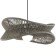 Street lamp Mantra Polinesia, E27, 1x20W, 240 mm, dark beige color