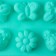 Baking uniform “Pollen”, silicone, 29 × 17 cm, 15 cells (4.8 × 4 cm), Mix color