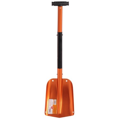 Aluminum shovel, bucket 210 × 280 mm, car, folding, aluminum stalk with a pen, AIRLINE AB-S-07