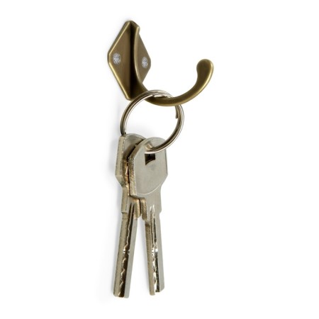 Furniture tundra hook TKO025, one -rod, bronze, 10 pcs TMP-1