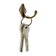 Furniture tundra hook TKO025, one -rod, bronze, 10 pcs TMP