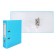 A4, 75 mm registrar, calligrata, PVC, embossing "Len", metallic edging, pocket for a spine, collected, blue, mix