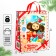 New Year. Gift package, 40x49x19 cm, packaging, Cheburashka