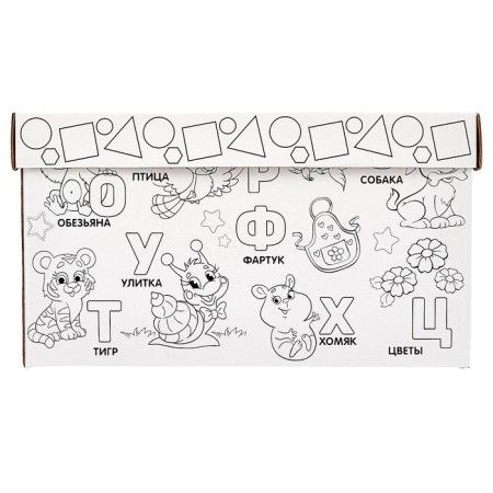 Set for creativity "Alphabet", boxing box-1