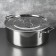 Poster "General catering", 16 l, d = 40 cm, h = 15 cm, metal cover, with a heat distribution layer, induction