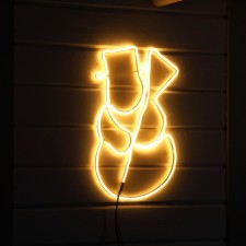 Neon figure 