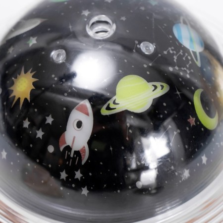 Night with an air humidifier "Cosmos" projector, Led USB AKB RISALUX-8
