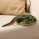 Soft toy "Snake", 18 cm, green color