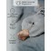 Knitted Knitted Children's Pure Love Made, height 86 cm, gray color