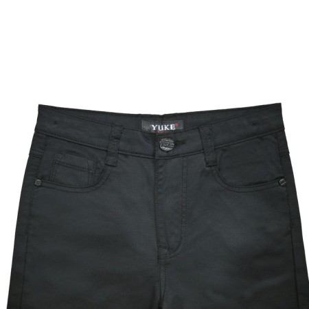 Pants for boys, height 158 ​​cm, black color-1