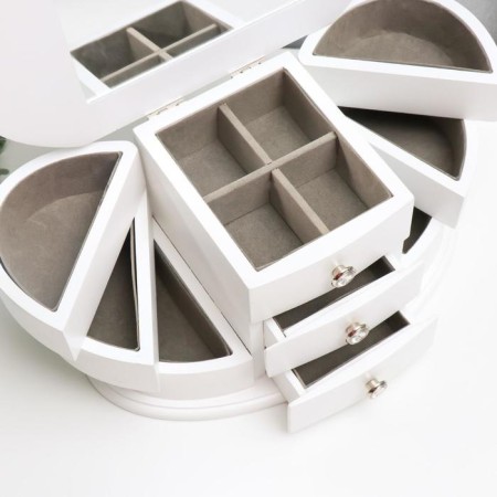 Casket tree "Fan with sliding boxes" 26.3x14.2x13 cm-2