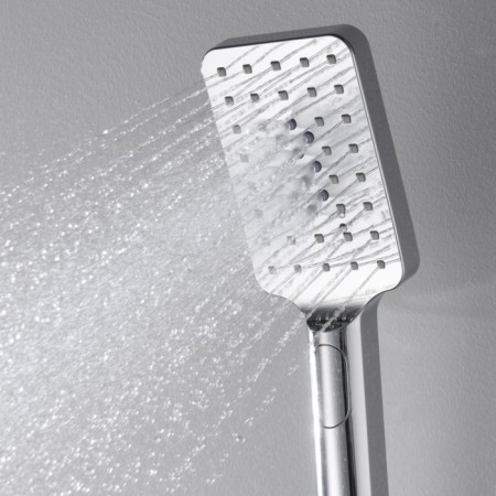 Shower watering can Wasserkraft A126, 3 modes, ABS plastic, chrome-1