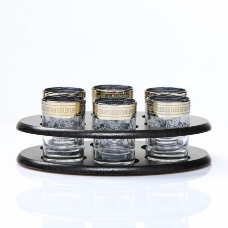 Mini-bar "Baroque" Bar Stream oval, 6 piles-1