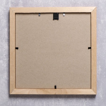 Photo frame pine С24 oak 20x20 cm (plastic screen)-3