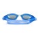 ATEMI B1001M swimming glasses, mirror, silicone, blue color