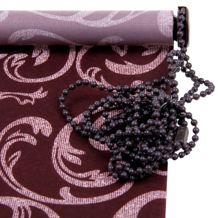 Roller curtain "Angletter" 60x160 cm, color chocolate-2