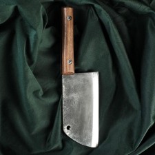 A strap-stroke for meat giimyaks, wood, handle of Erm, 15 cm