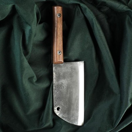 A strap-stroke for meat giimyaks, wood, handle of Erm, 15 cm