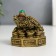 NECK Polystone Bronze "Zhaba on Ba-Gua" 5.8x5.8x6.6 cm