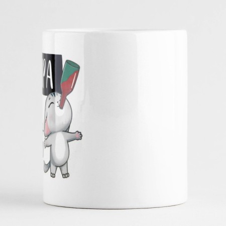 Ceramic mug "I am Ira", 320 ml, white color-1
