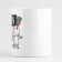 Ceramic mug "I am Ira", 320 ml, white color