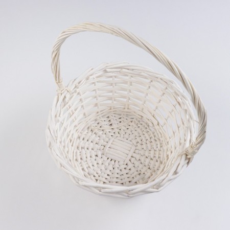 A set of baskets, 3 pcs, 24 × 12 × 12/29 cm, 19 × 10 × 10/25 cm, 15 × 9 × 9/20 cm, willow-4