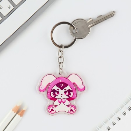 Key keychain 2 pcs "cuties"-7