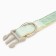 Collar "softness", polyester, with a bell, 34 x 1 cm, green