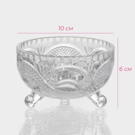 Glass candidate on the legs of Venice, 200 ml, 10 × 6 cm-1